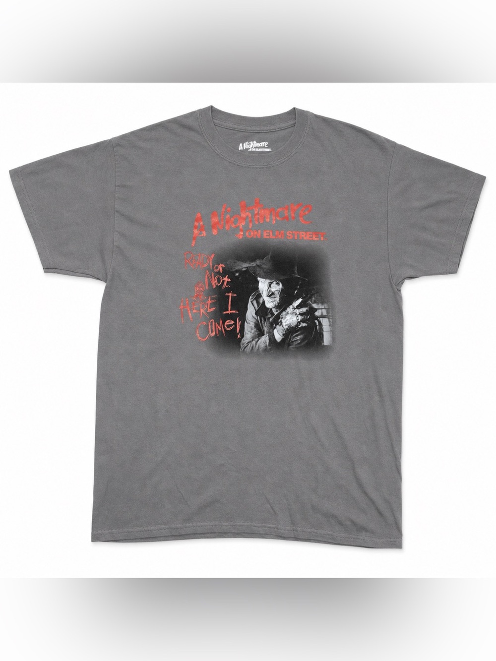 NWT Nightmare on Elm Street Freddy Krueger Retro Halloween Shirt L